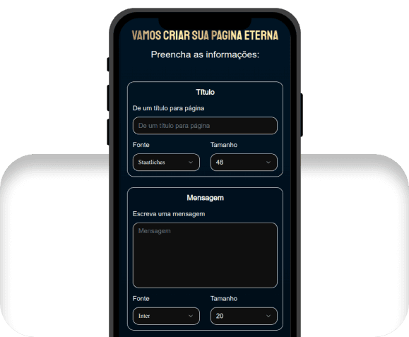 step 1 Form personalize